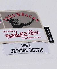 Mitchell & Ness Men's Jerome Bettis White Los Angeles Rams Retired Legacy Replica Player Jersey
