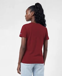 Champion Women's Colorado Avalanche Screen-Print Crewneck T-Shirt