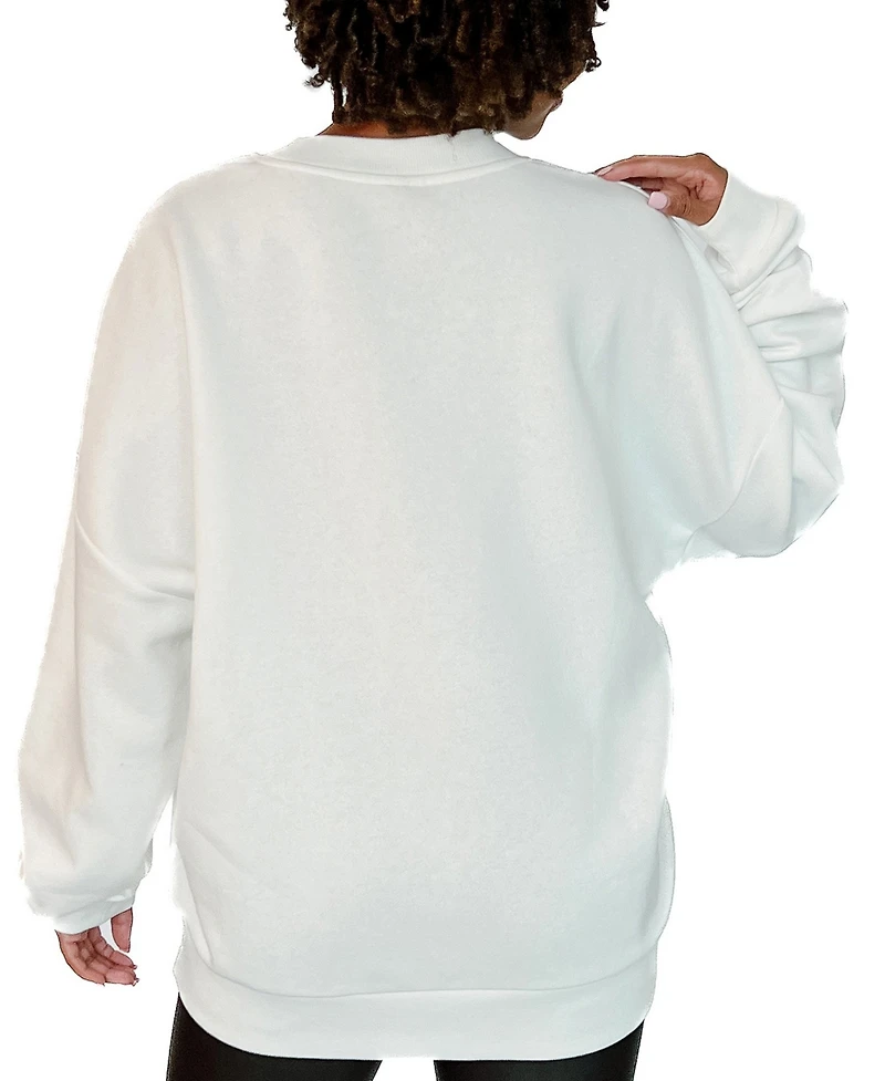 Gameday Couture Women's White Texas A&M Aggies Hot Shot Fleece Pullover Sweatshirt