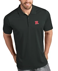 Antigua Men's Charcoal Rutgers Scarlet Knights Tribute Polo Shirt