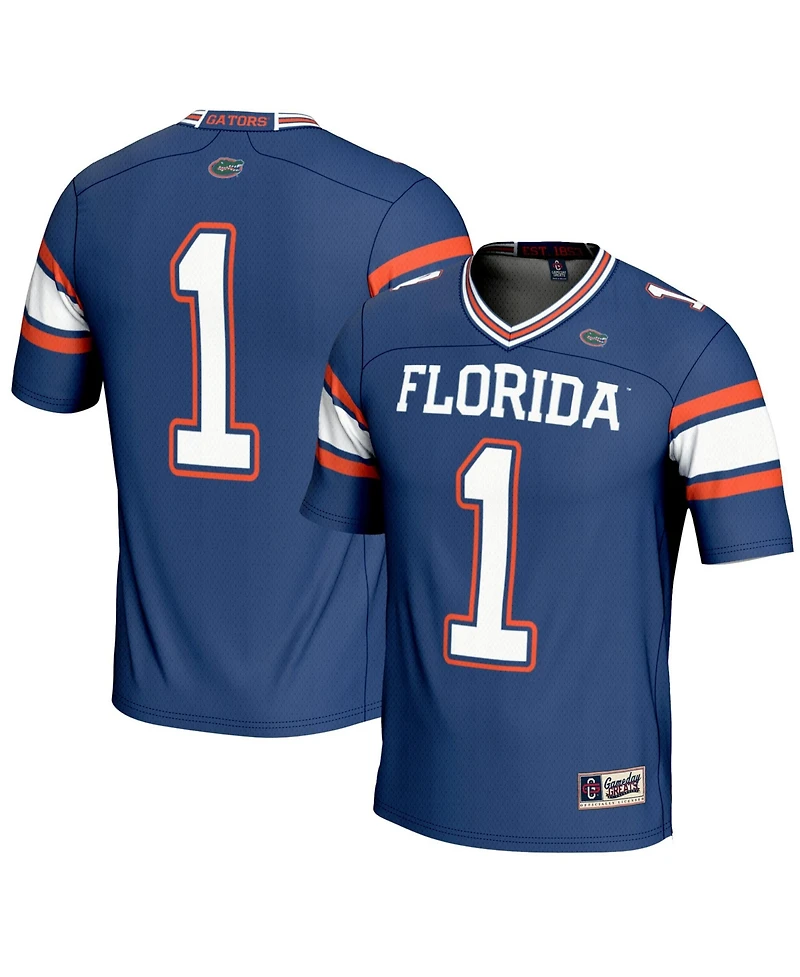 Gameday Greats Big Boys and Girls 1 Royal Florida Gators Football Jersey
