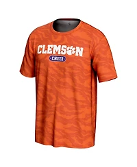Gameday Greats Big Boys and Girls Orange Clemson Tigers Cheer T-Shirt