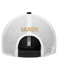 Nike Men's Black Vanderbilt Commodores Rise Trucker Dri-fit Adjustable Hat