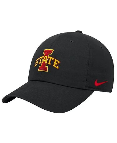 Nike Men's Black Iowa State Cyclones 2026 Sideline Club Adjustable Hat