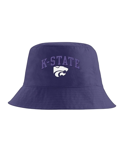 Nike Men's Purple Kansas State Wildcats Apex Striped Bucket Hat
