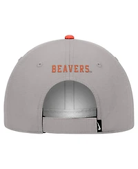 Nike Men's Gray Oregon State Beavers Ripstop Dri-fit Adjustable Hat