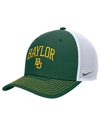 Nike Men's Green Baylor Bears Rise Adjustable Trucker Hat