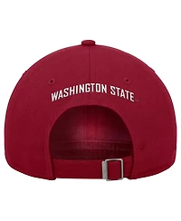 Nike Men's Crimson Washington State Cougars 2026 On-Field Club Adjustable Hat