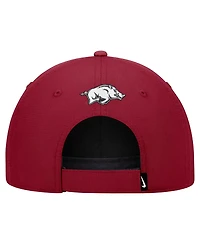 Nike Men's Cardinal Arkansas Razorbacks 2026 Sideline Ripstop Dri-fit Adjustable Hat
