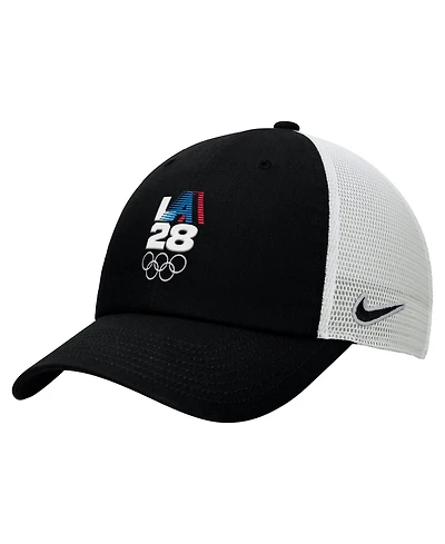 Nike Men's White LA28 Summer Olympics Club Trucker Adjustable Hat