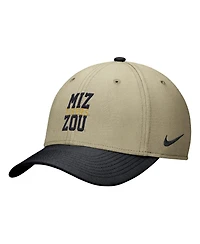 Nike Men's Beige/Black Missouri Tigers Dri-fit SwooshFlex Hat