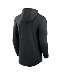 Nike Men's Black Army Knights 2026 West Point Classic Collection Dri-fit Hooded Long sleeves T-Shirt