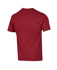 Champion Men's Crimson Oklahoma Sooners Red River Rivalry Slogan T-Shirt