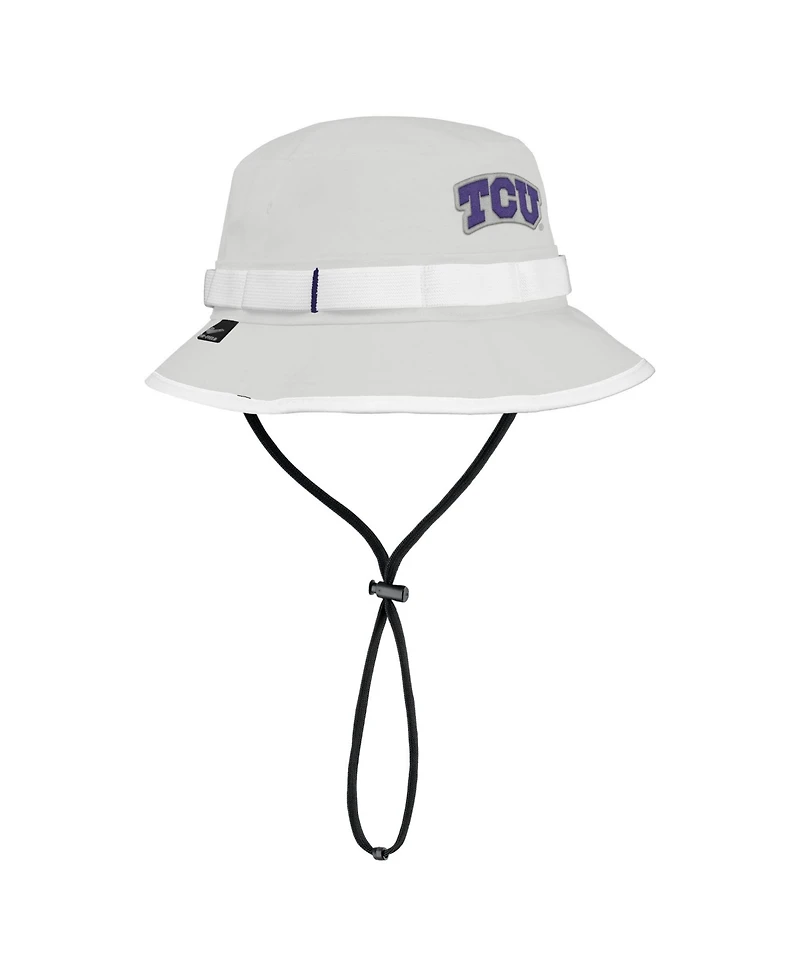 Nike Men's Gray Tcu Horned Frogs 2025 On-Field Boonie Performance Bucket Hat