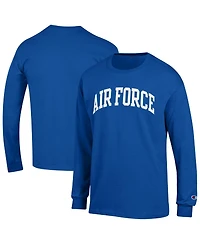 Champion Men's Royal Air Force Falcons Basic Arch Long sleeves T-Shirt