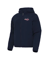 Antigua Women's Navy Washington Capitals Universe Full-Zip Puffer Jacket