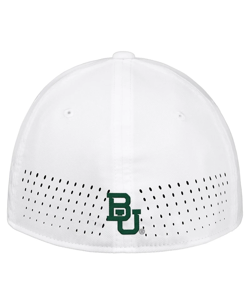 Nike Men's White Baylor Bears 2026 On-Field AeroBill SwooshFlex Dri-fit Hat