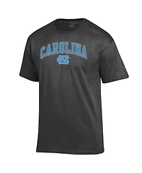 Champion Men's Champion Charcoal North Carolina Tar Heels Arch Over Logo T-Shirt