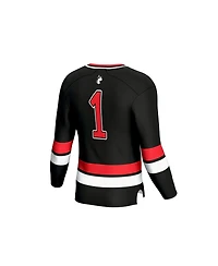 Gameday Greats Men's and Women's Black Northeastern Huskies Lightweight Hockey Team Fashion Jersey