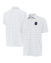 Antigua Men's White France National Team Channel Polo Shirt
