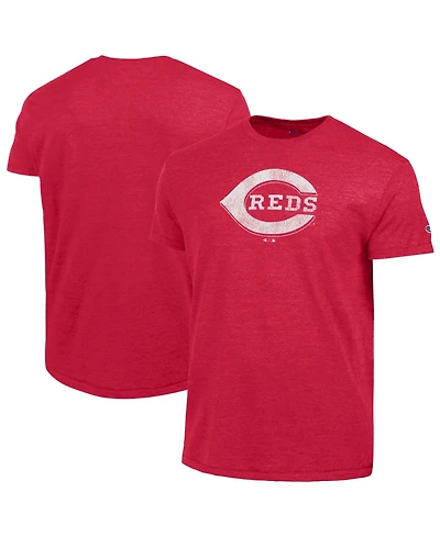 Champion Men's Red Cincinnati Reds Tri-Blend T-Shirt