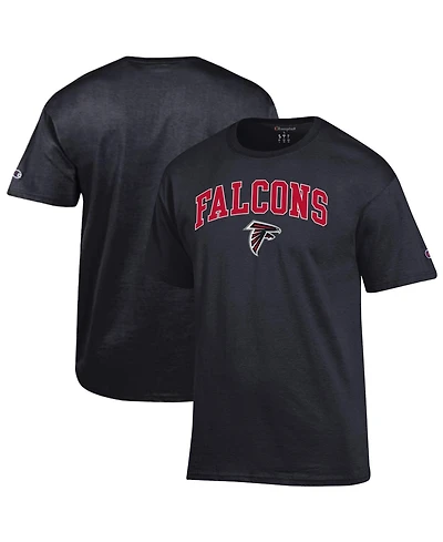 Champion Men's Black Atlanta Falcons Arch Over Logo T-Shirt