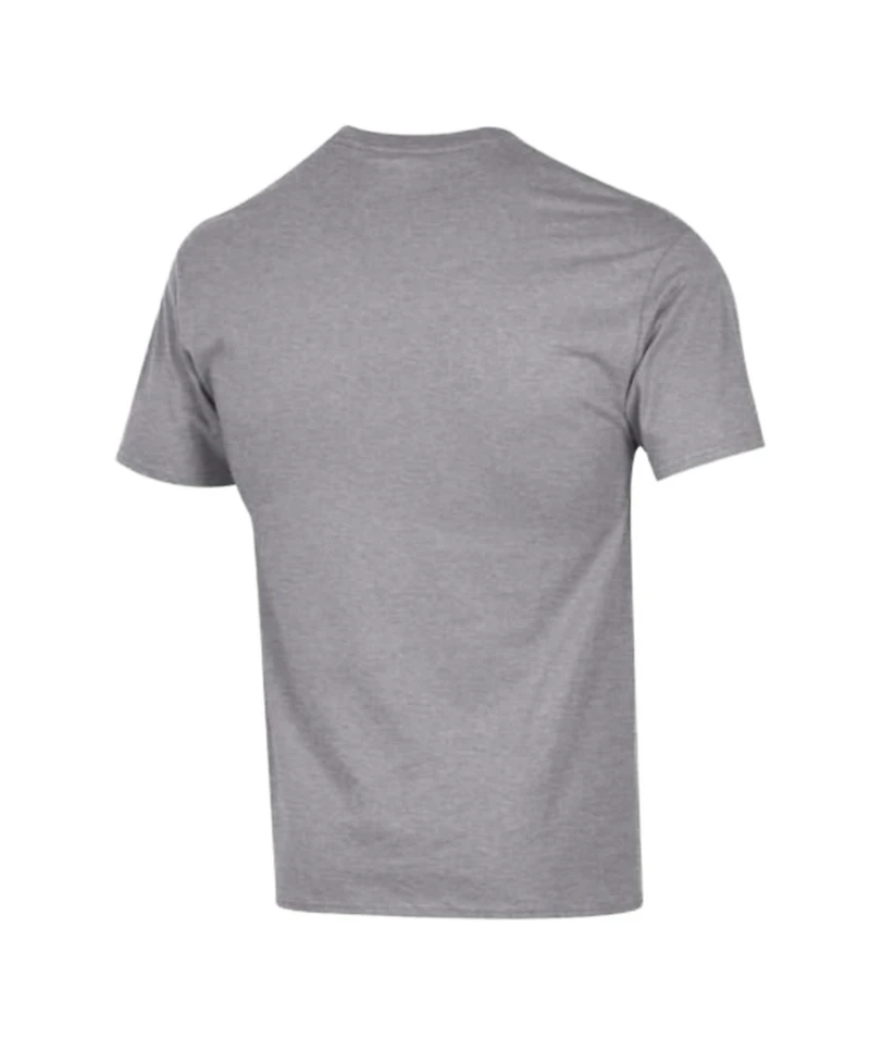 Champion Men's Gray Detroit Lions Arch Over Logo T-Shirt