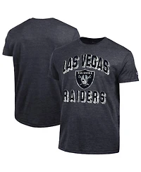 Champion Men's Heather Black Las Vegas Raiders Ultimate Tri-Blend T-Shirt