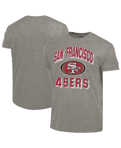 Champion Men's Charcoal San Francisco 49ers Ultimate Tri-Blend T-Shirt
