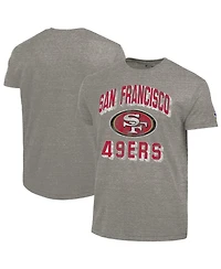 Champion Men's Charcoal San Francisco 49ers Ultimate Tri-Blend T-Shirt