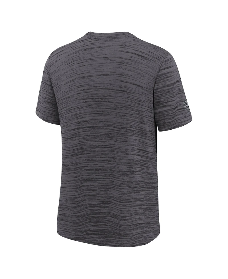 Nike Big Boys and Girls Black Cincinnati Bengals Sideline Velocity Dri-fit T-Shirt