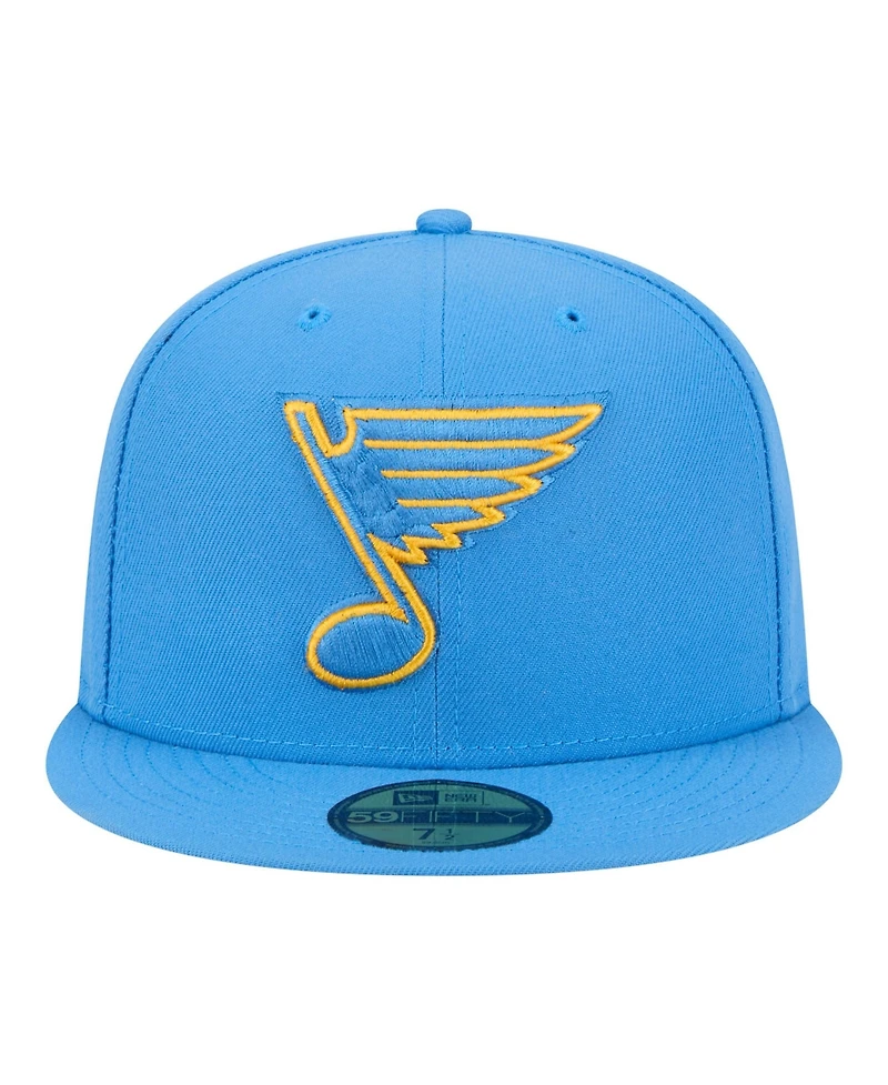 New Era Men's Light Blue St. Louis Blues Core 59FIFTY Fitted Hat