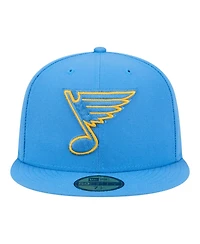 New Era Men's Light Blue St. Louis Blues Core 59FIFTY Fitted Hat