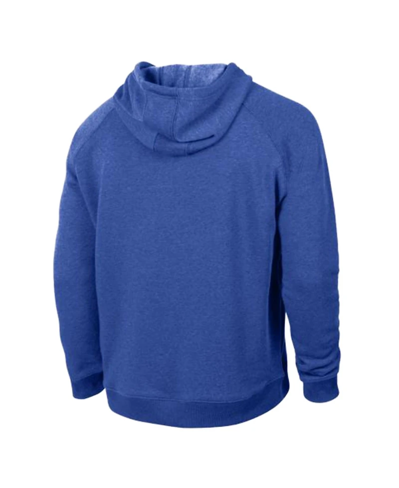 Champion Men's Royal Chicago Cubs Triumph Tri-Blend Raglan Hoodie