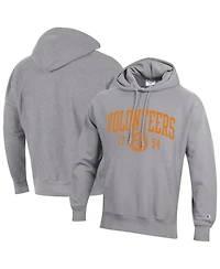Champion Men's Heather Gray Tennessee Volunteers Established Reverse Weave Hoodie