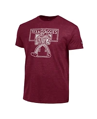Champion Men's Maroon Texas A&M Aggies Vintage Triumph Tri-Blend T-Shirt