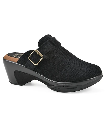 White Mountain Women's Vias Slip-On Mule Clogs
