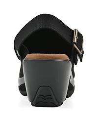 White Mountain Women's Viable Buckle Clogs