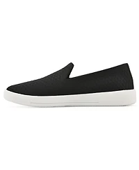 White Mountain Women's Upstay Slip-On Sneaker Flats