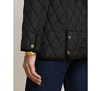 Lauren Ralph Women's Crested Quilted Jacket