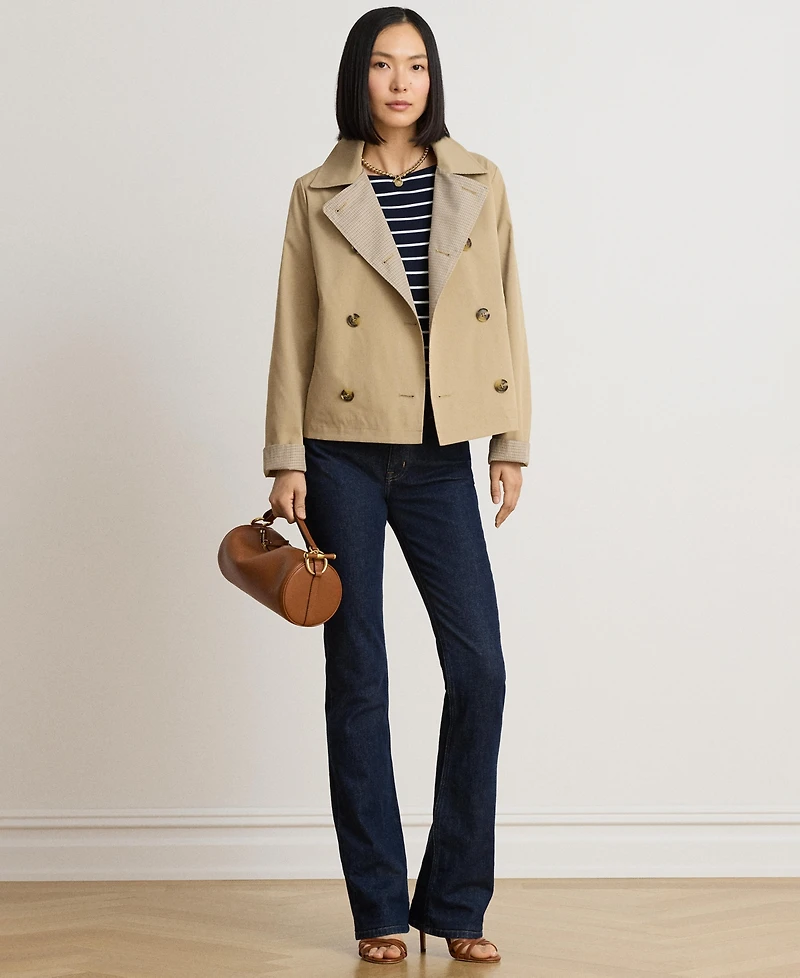 Lauren Ralph Women's Reversible Short Trench
