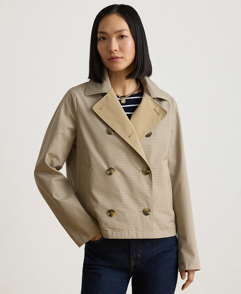 Lauren Ralph Women's Reversible Short Trench