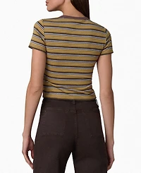 Joe's Jeans Women's Crewneck Pull-On Baby T-Shirt