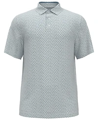 Pga Tour Men's Classic Geometric Print Regular-Fit Polo Shirt
