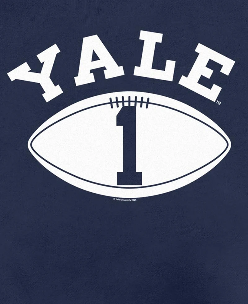 Fifth Sun Men's Yale Football Logo Graphic Crewneck Sweatshirt