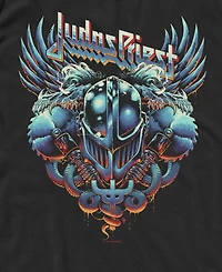 Fifth Sun Men's Judas Priest Screaming Shield Graphic Tank Top