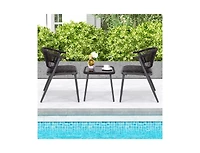 Boyel Living Patio Rattan Furniture Set for Backyard Poolside