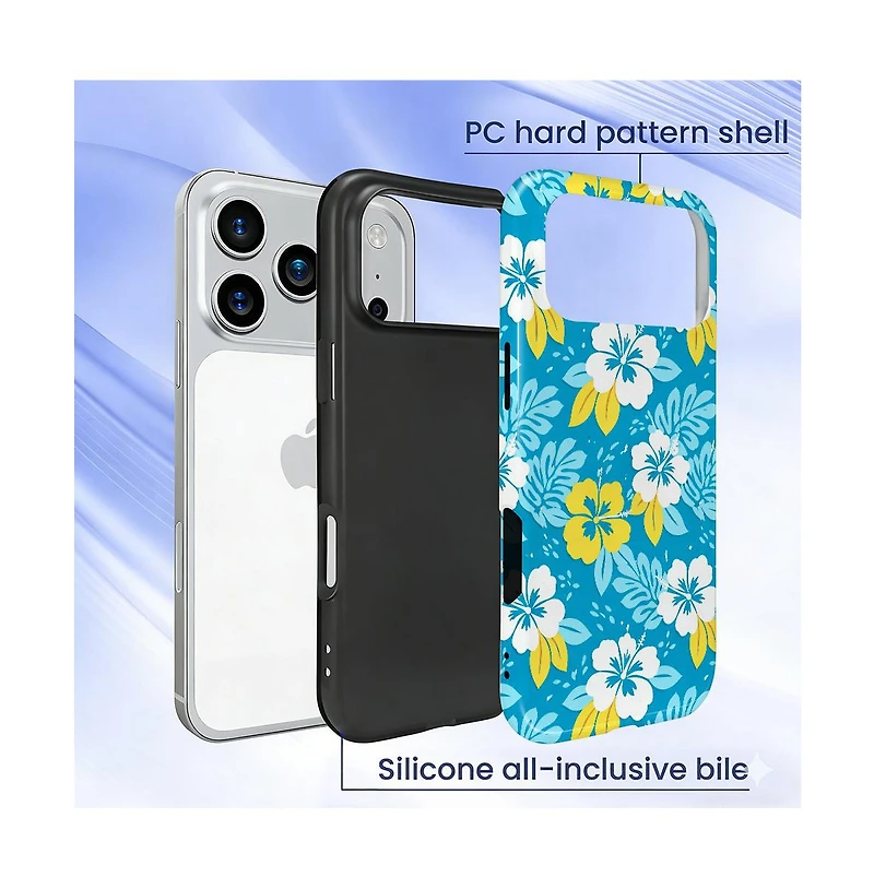 Lisen 2-Layer Phone Case for Apple iPhone 17 Pro