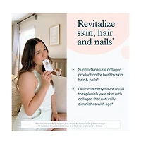 Youtheory Collagen Liquid for Hair Skin and Nails with Collagen Peptides and Amino Acids, Berry Flavor, 12 Single Serving Packets Pack of 2