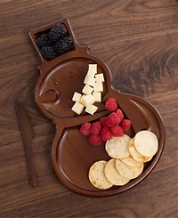 Toscana Coca-Cola Snowman 13" Serving Tray